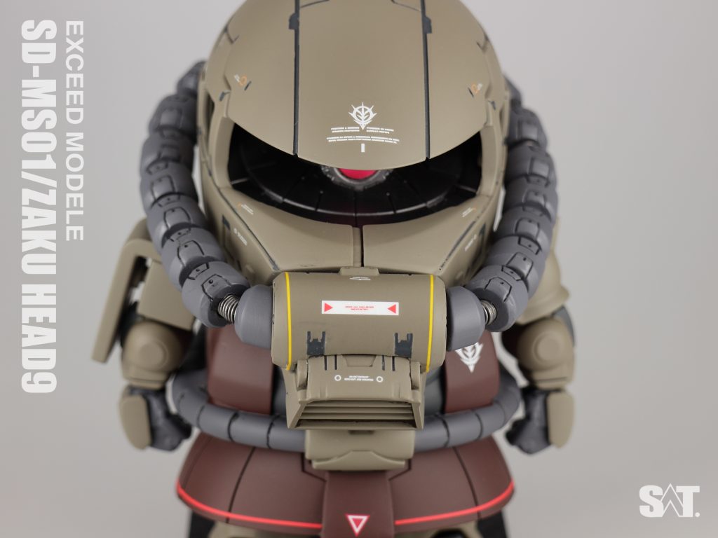 ZAKU HEAD＆SD-MS01/EXCEED MODEL–5枚目/制作者：SAT