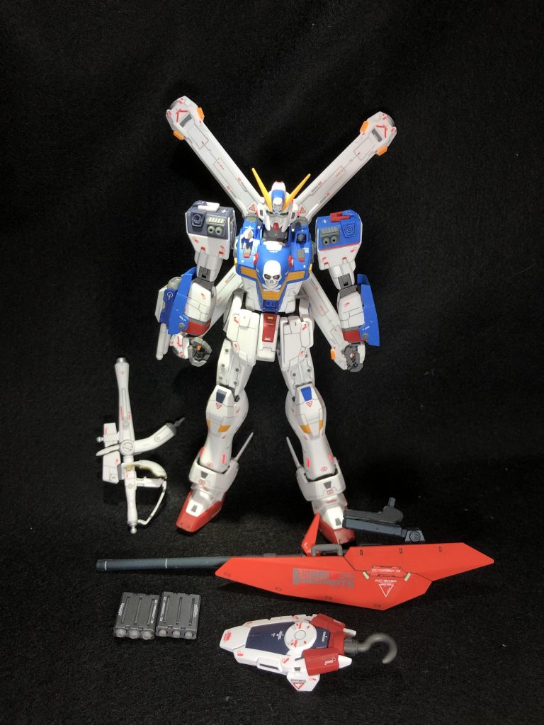 武装を取り外した状態。