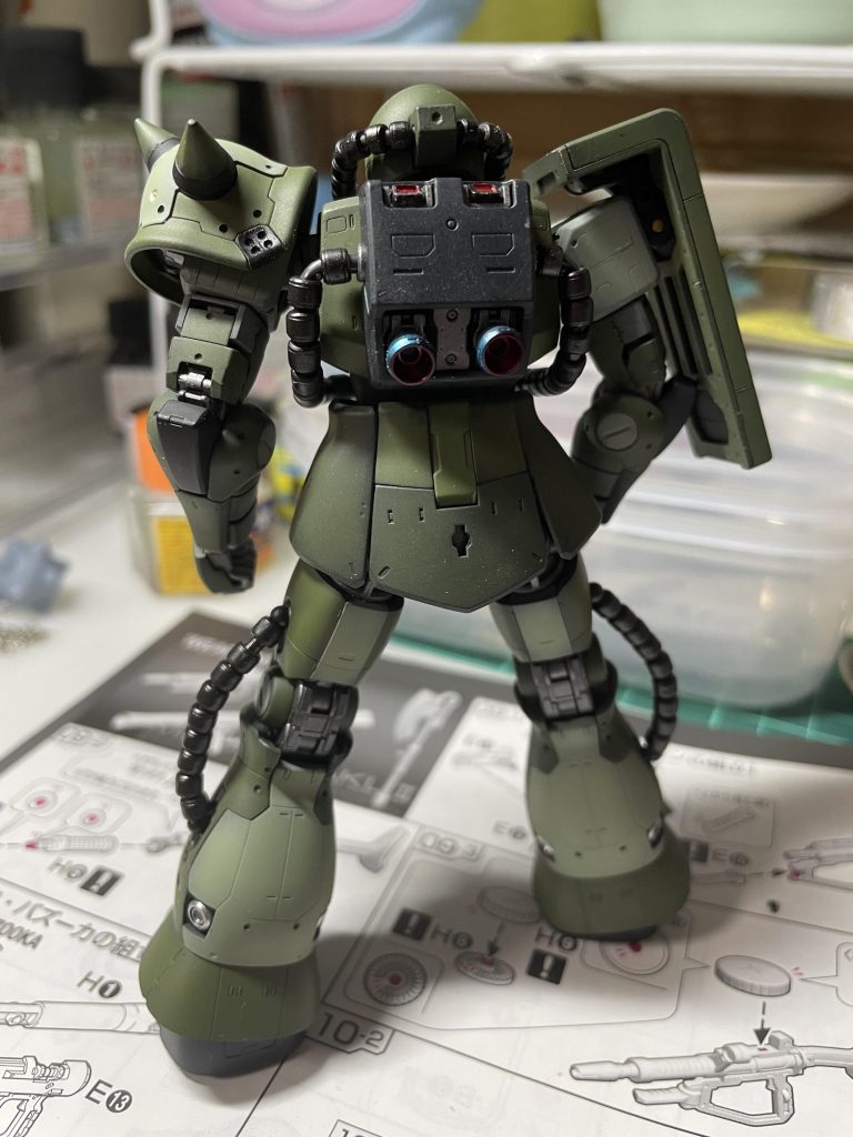 RG 量産型ザクII–5枚目/制作者：chewbacca