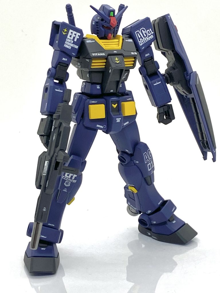 マークⅡの武装を装備しますと・・・遠目からですと本当にマークⅡに見えてしまいます。