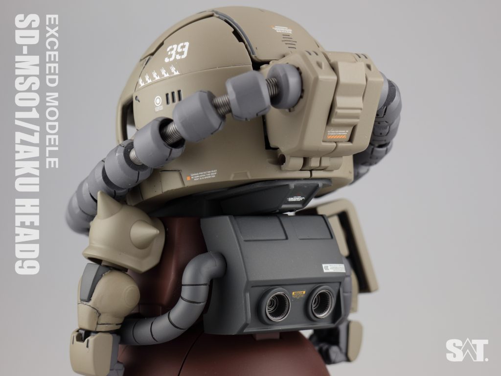 ZAKU HEAD＆SD-MS01/EXCEED MODEL–6枚目/制作者：SAT