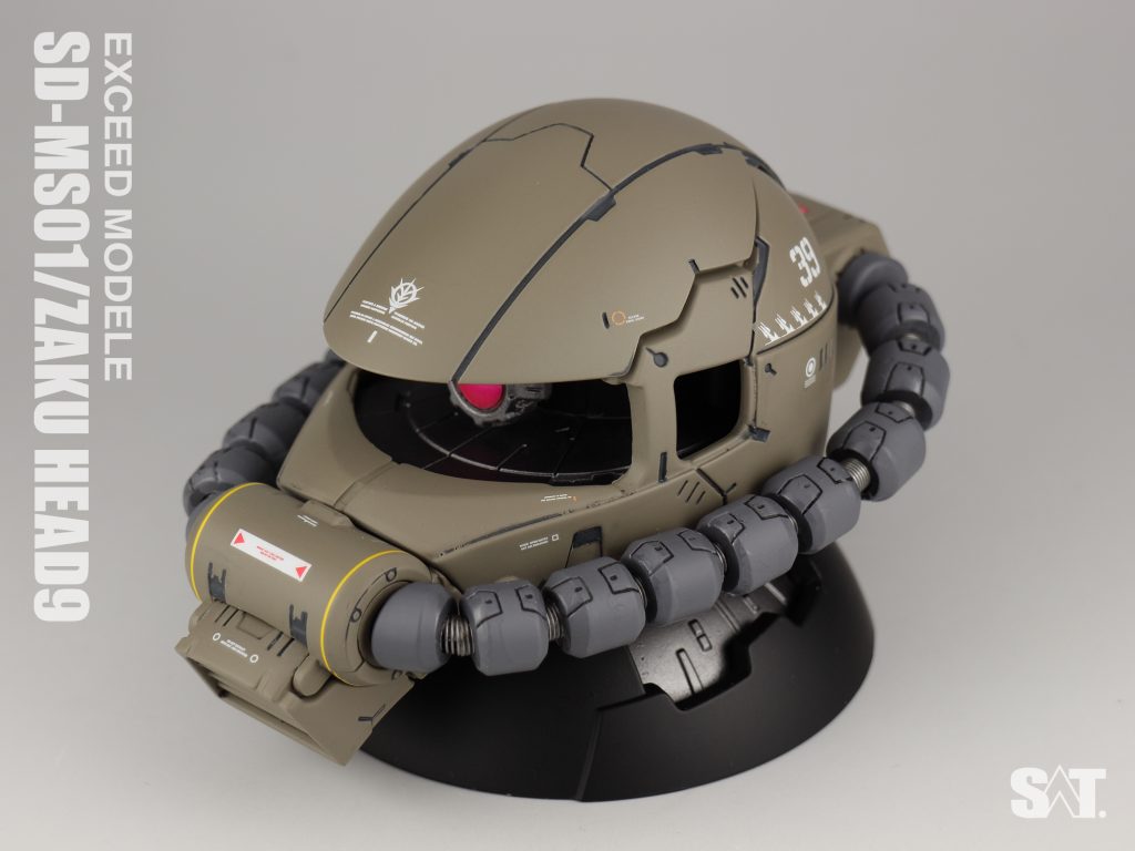 ZAKU HEAD＆SD-MS01/EXCEED MODEL–8枚目/制作者：SAT