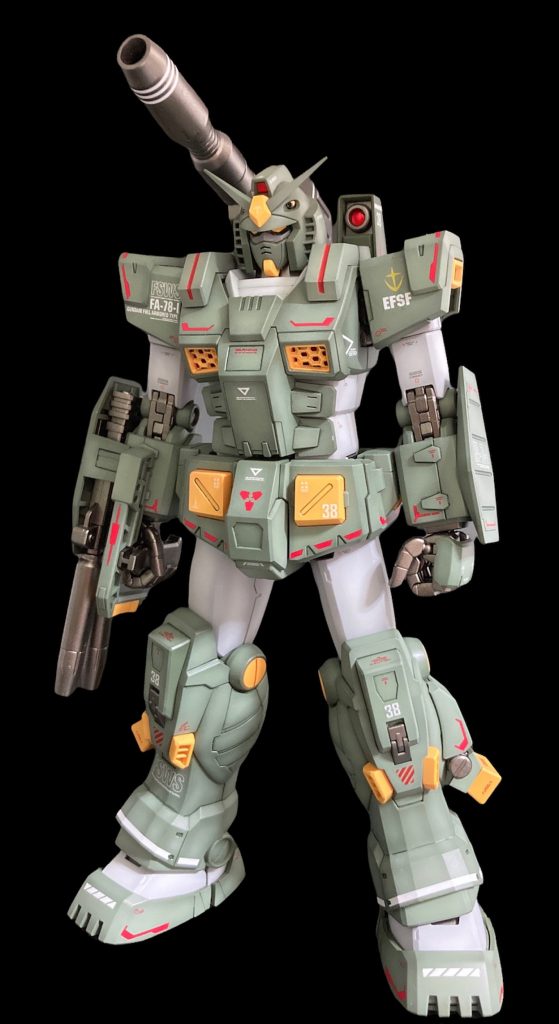 MGフルアーマーガンダム–2枚目/制作者：初音ザク