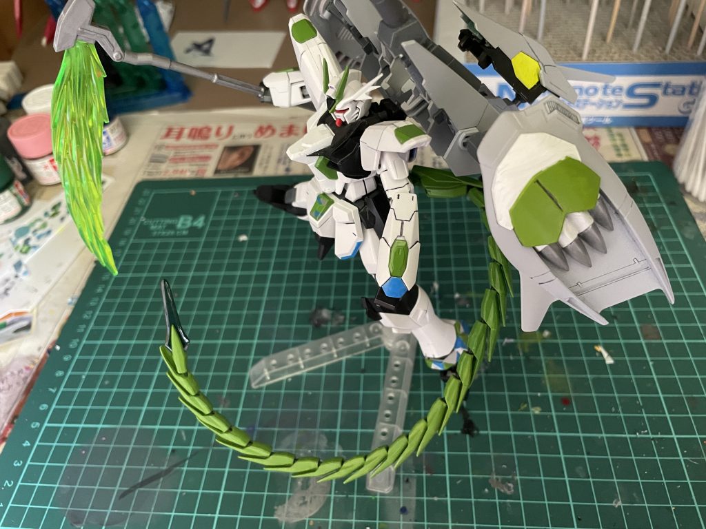 さらに追加武装でギラーガテールを装備させてみた