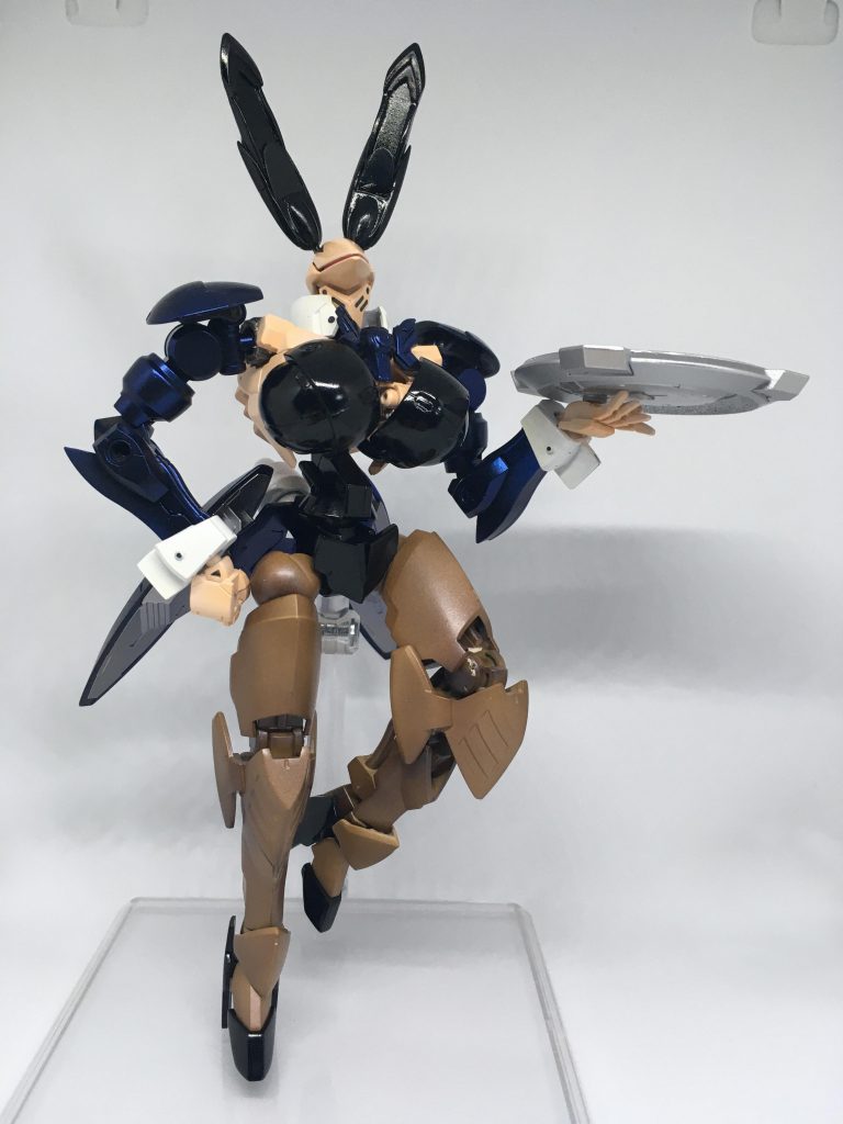 と言う訳で、暑いのでHGジークルーネを煩悩の赴くままバニーガール化しました。（は？）