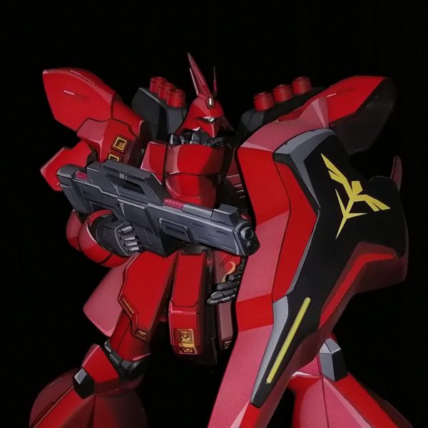 イラスト風模型 HGサザビー