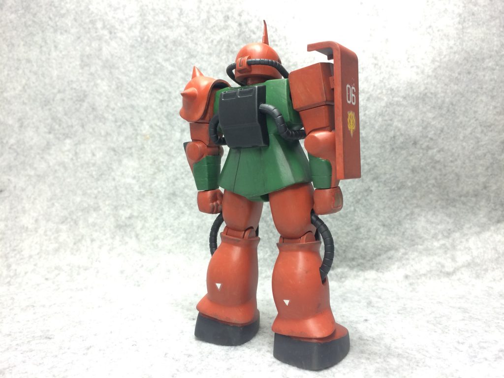 旧キット　ガルマ専用ザク–4枚目/制作者：朝会