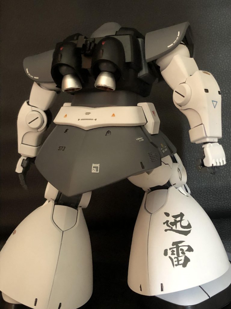 白機体だから漢字デカールがよく見える