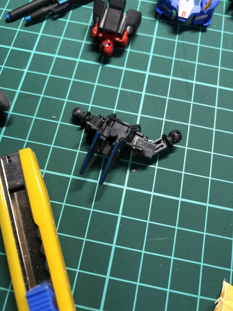 ちなみに肩関節の可動範囲の拡張は旧キットのフォースインパルスのものを使っています 見てくださってありがとうございますm(*_ _)m