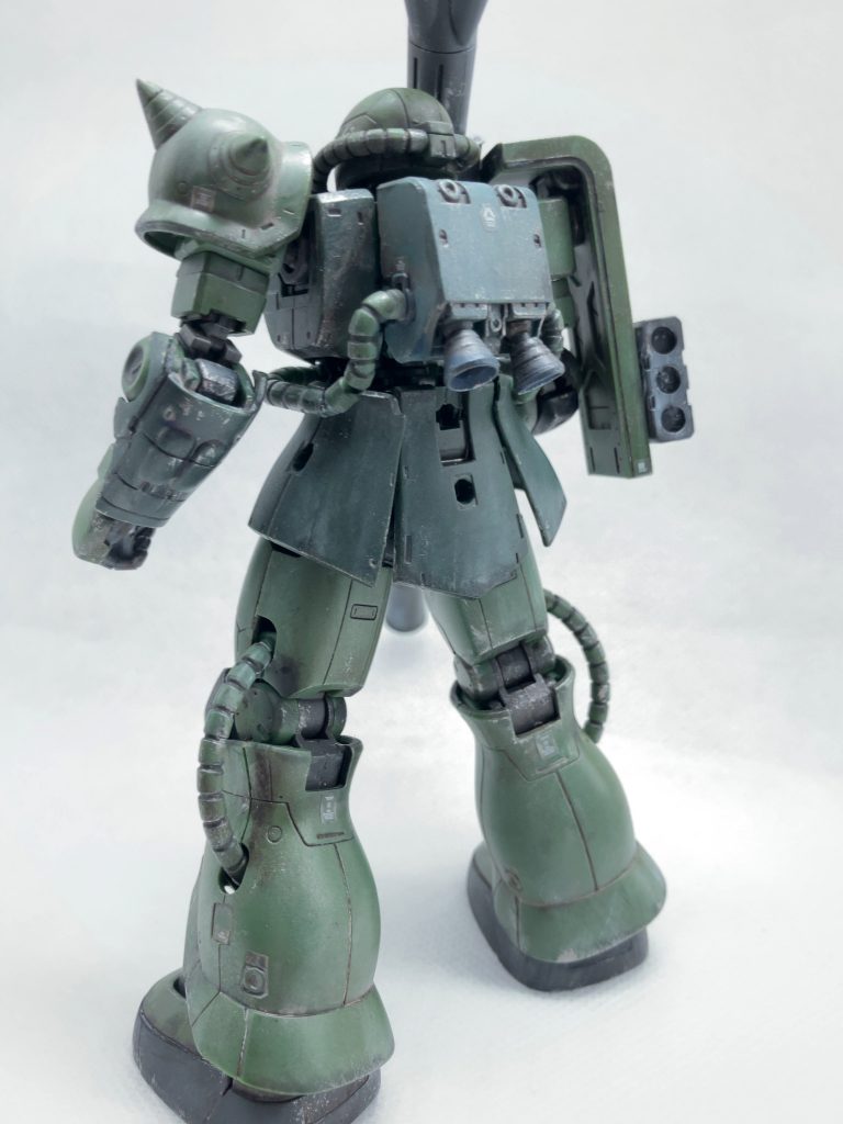 2-8 HG ザクII C型　ウェザリング–5枚目/制作者：ましひこ