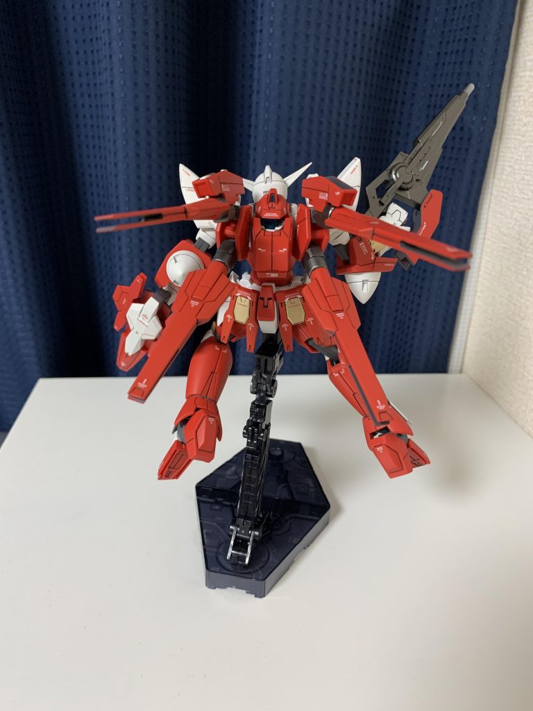 HG リボーンズガンダム　全塗装–3枚目/制作者：@yuuki1