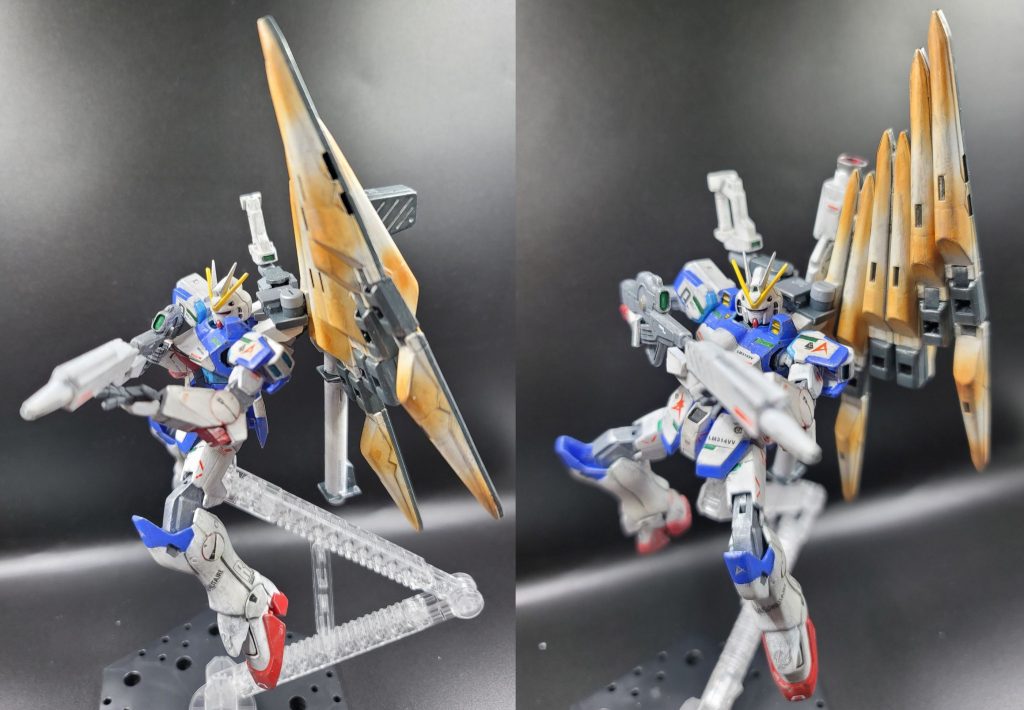 逆に、追加バレルを直線連結することで高出力な一撃を放つことが可能状況に応じて使い分けます