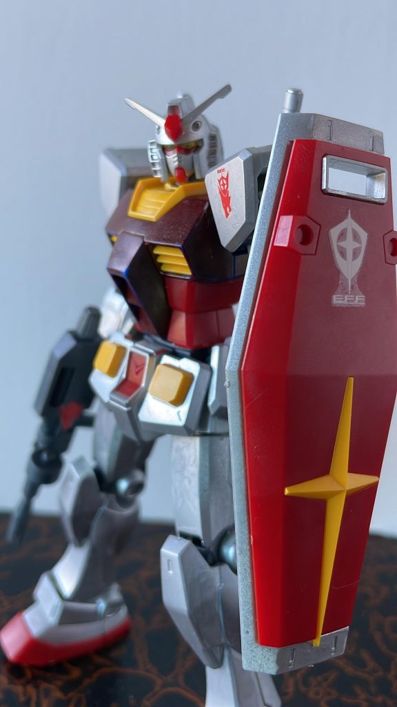 メイン写真のやつこうしてみると盾、脚にムラがある😱やっぱり未熟か…🫠