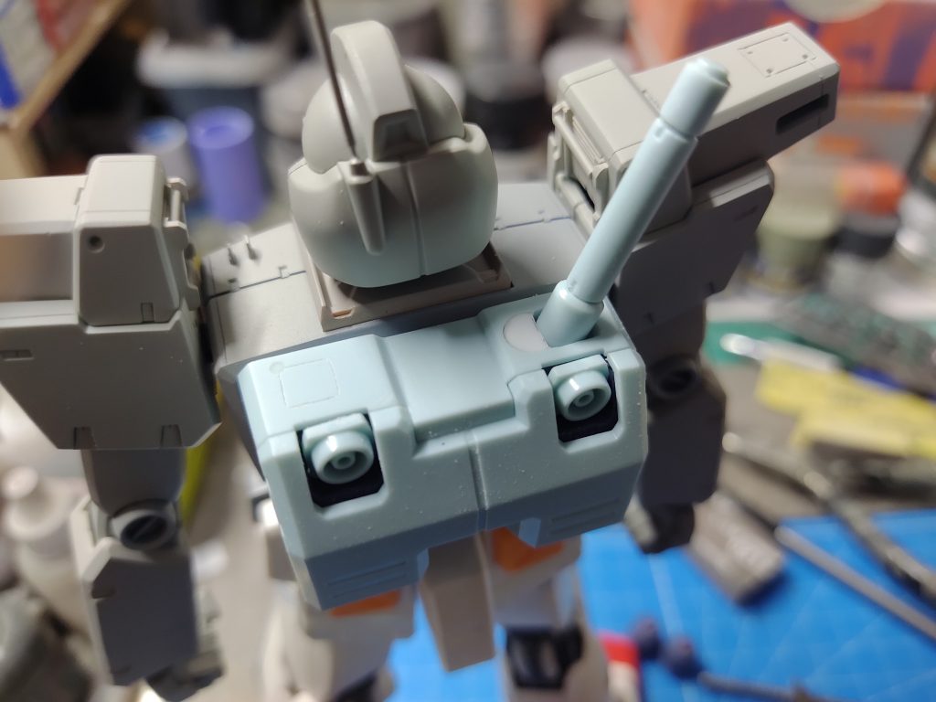 1/100 RGM-79N ジムカスタム–4枚目/制作者：@dagored00