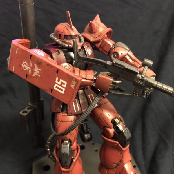 初めての作成シャアザク