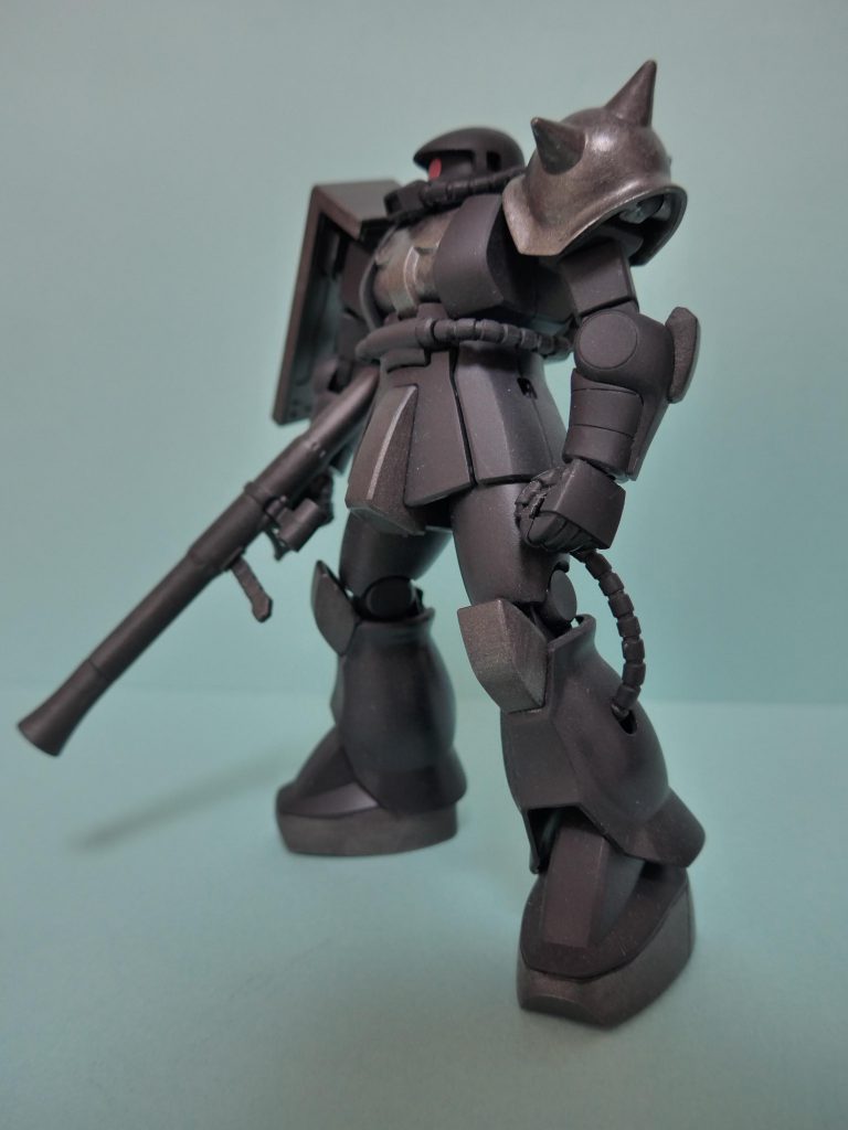 最初は末尾Mだけにしたかったんですけれども、水中用ザクになってしまうんでMoです(いやもう本当に怒られそうです・・・)エコプラの下地を見事に活かして仕上げる方も多い中、安易なことこの上なしですが、まあこういうのもありということで。ここまでお読みいただいた方、ありがとうございました。