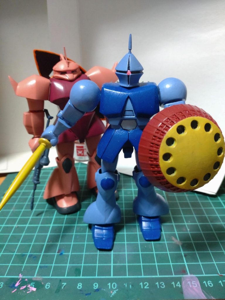 「シャア！退けーい！」「おっおう…」の図。