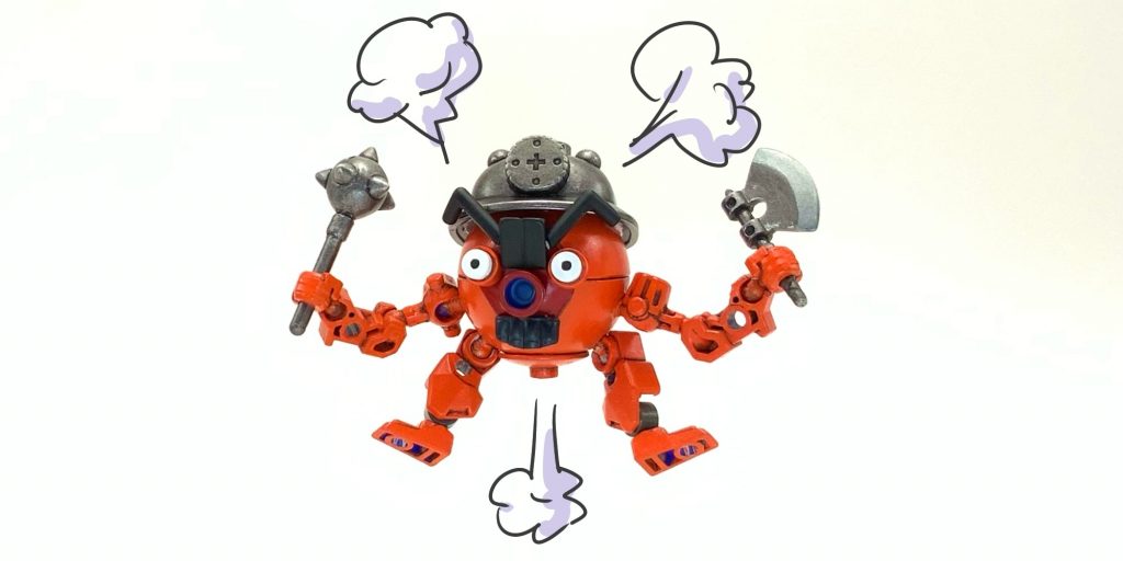 ●カードダス風「儂は見た!巨獣の瞳に輝く秘石を!」イーサン領、コジマ村の戦士だぞ!