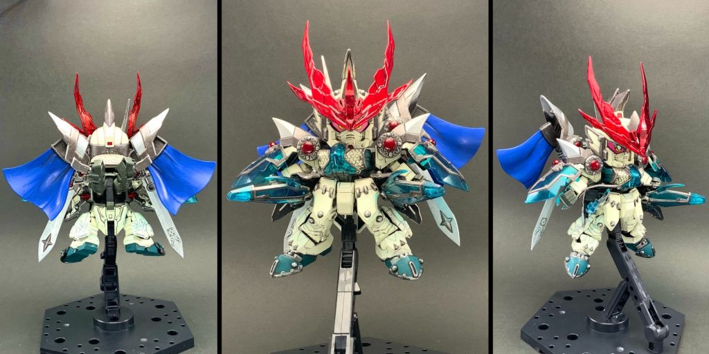 ●【星天の箱】覚醒状態 各面額の紅宝石が角形に結晶化したイメージだ!