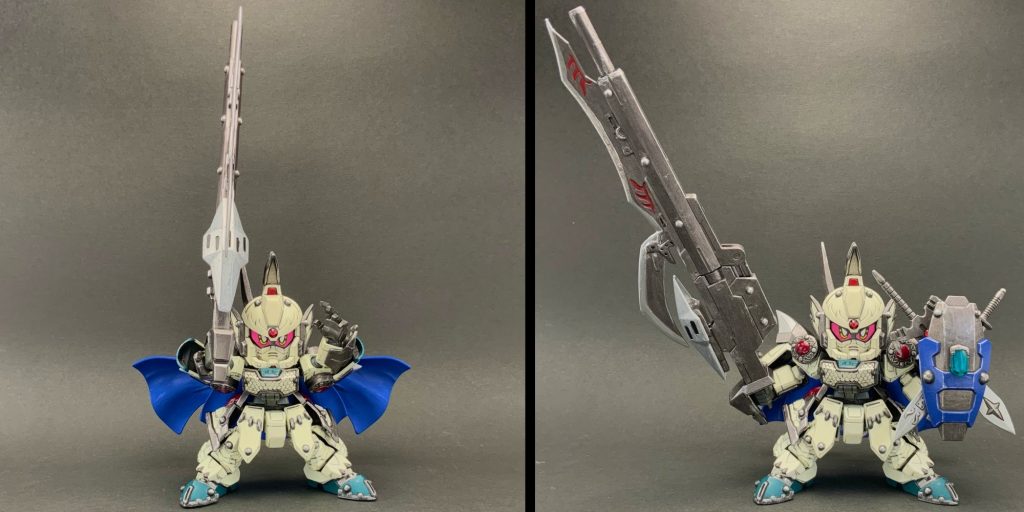 ●大剣を振りかぶる