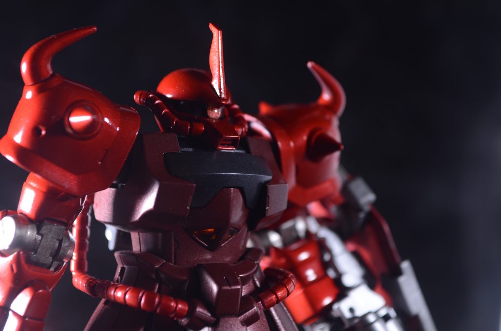 グフクリムゾンカスタム　キャンディ塗装–3枚目/制作者：@osiborisakuhin