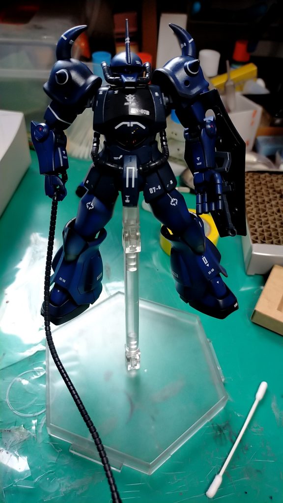 デカール貼り終わり