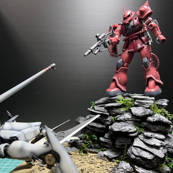 未知との遭遇　HG originシャアザク