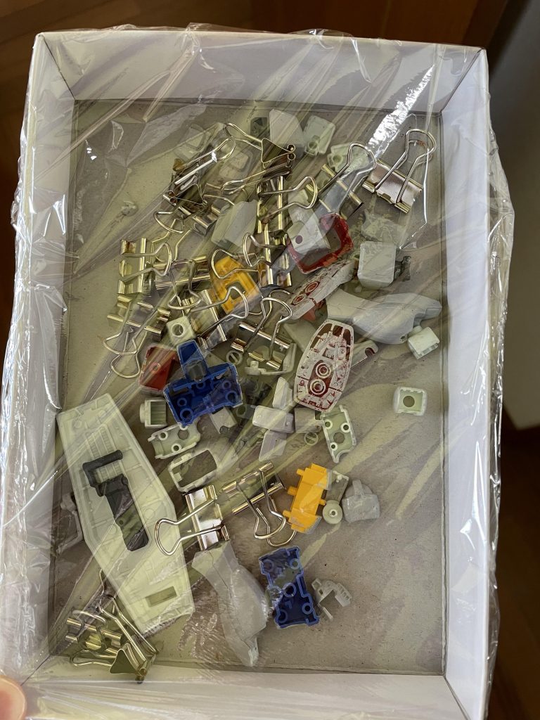 サーフェイサーで外装全塗装