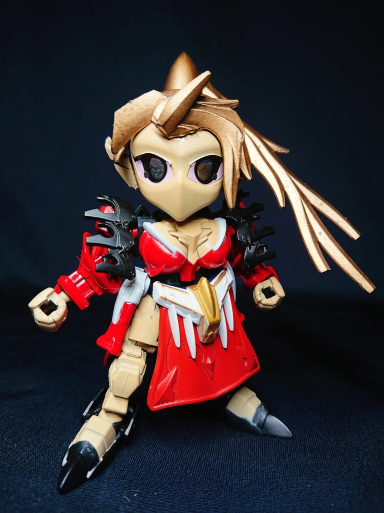 魔龍公と呼ばれる四魔貴族の一人。タフターン山頂にある巣のアビスゲートに、犬、赤子、鳥の三頭の怪物と一体化した幻影を配す。魔王配下として空を支配し、互いに協力しあった聖王と巨竜ドーラと戦った。