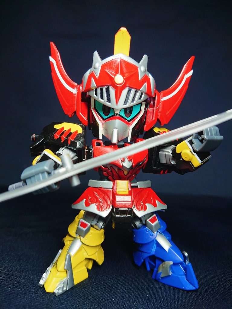 騎士スタイルとなりますが、ここからさらに剣闘士スタイル(剛龍神モチーフ)に強化されます。そしてさらに獣帝→究極と強化されます。(こちらも後日アップ)