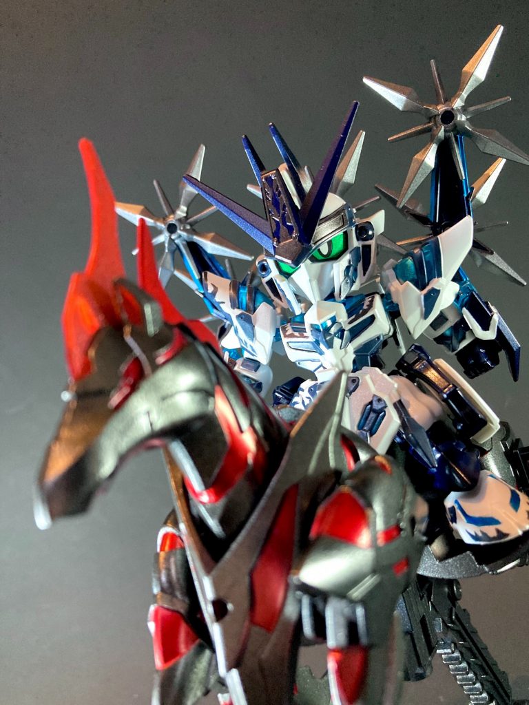 【SDWヒーローズ】才蔵ガンダムデルタカイ–7枚目/制作者：ひとらたん