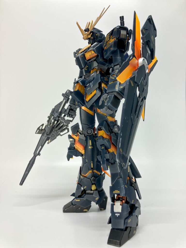 MG バンシィ 全塗装–3枚目/制作者：@Nekohige0511