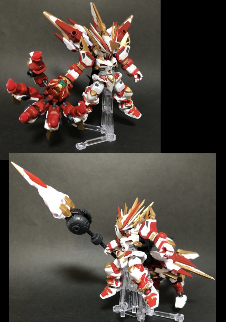 上段、破王形態下段、騎神形態