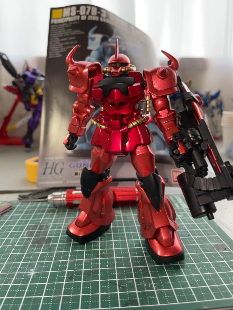 MS-07B-3–2枚目/制作者：薩摩模型塗装工務店