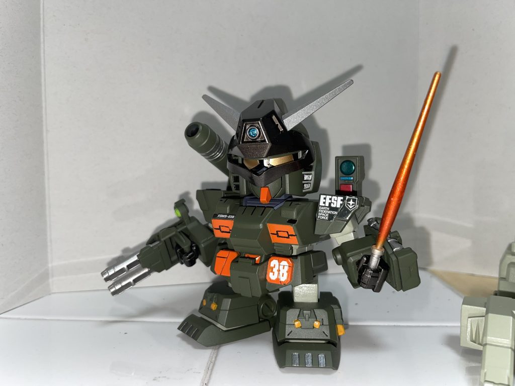 SDのみのフェイスガードも装備！