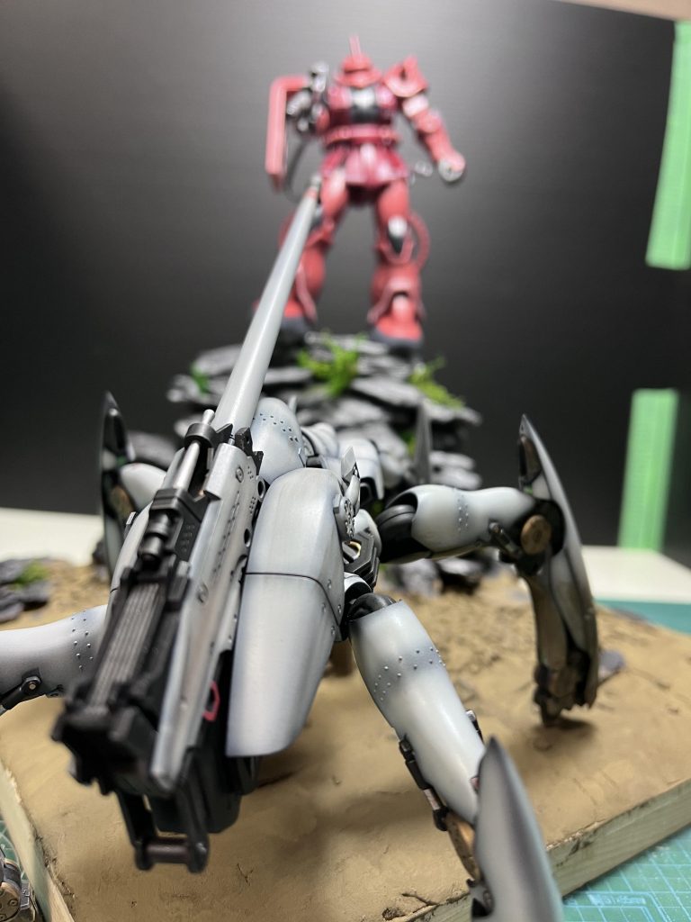 未知との遭遇 HG originシャアザク–5枚目/制作者:陸ガメのリク