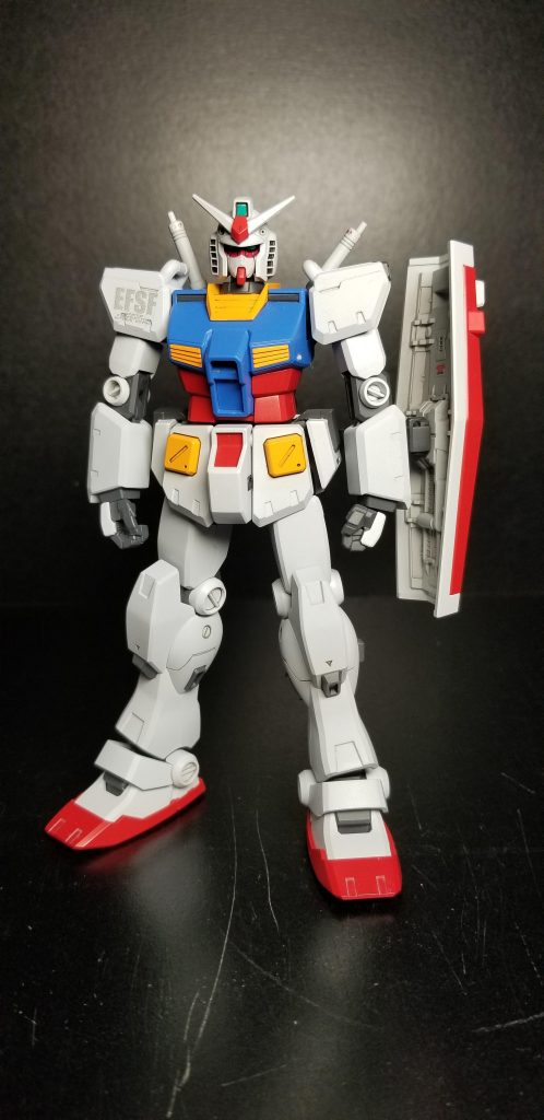 本体とシールドで力尽きてしまったのが、今後の課題ですね。武器類は先に作業進めた方がいいと痛感しました。