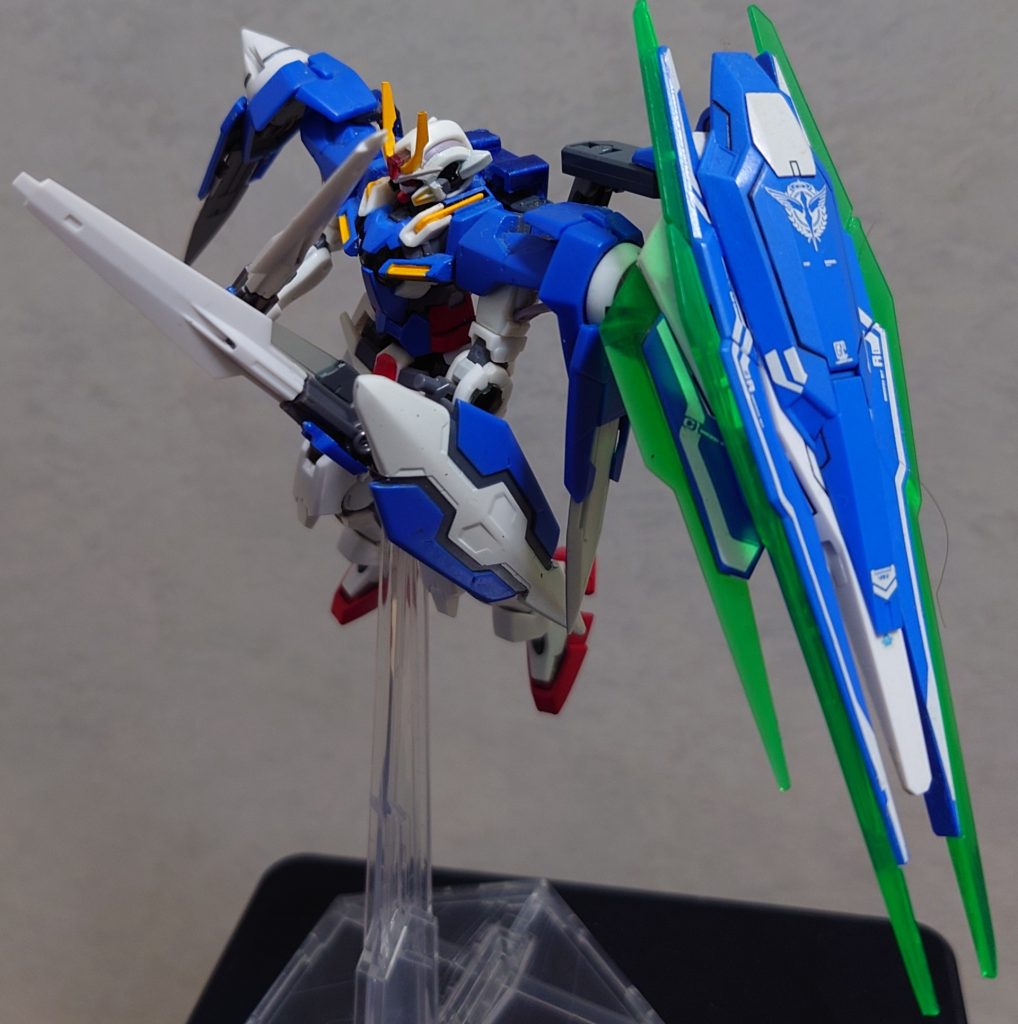 GNシールドが写るように。