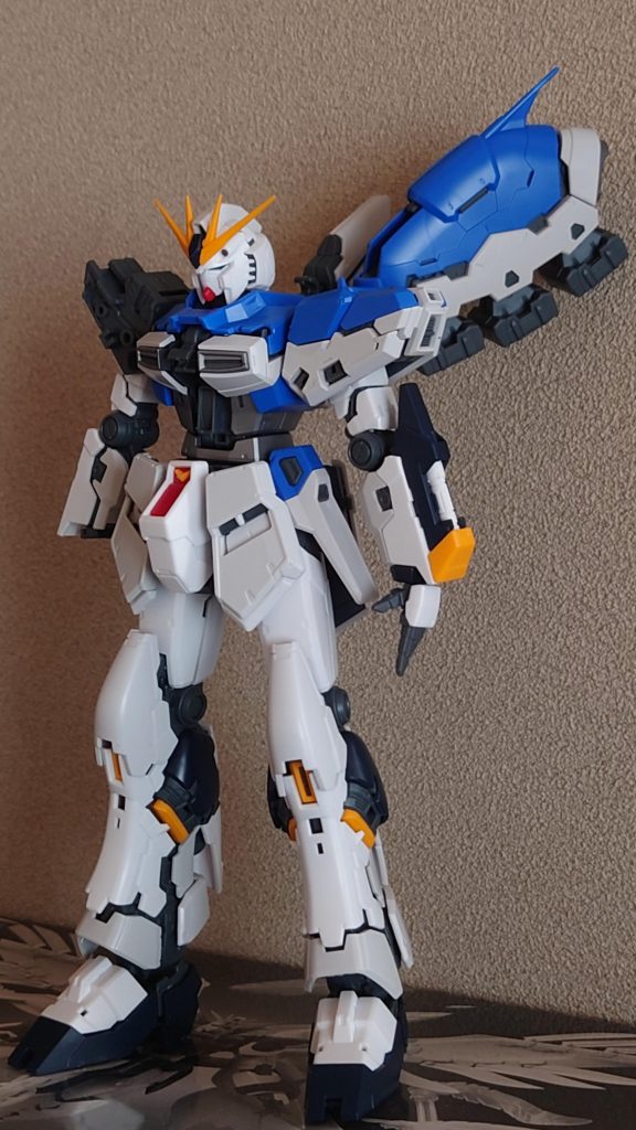 構想の為に一部仮組した状態、ここから仕上げる迄には長い時間が掛かりました…