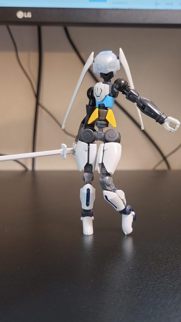 ファルシアの腕を使ったパターン。これは腕が長すぎたのでボツです。