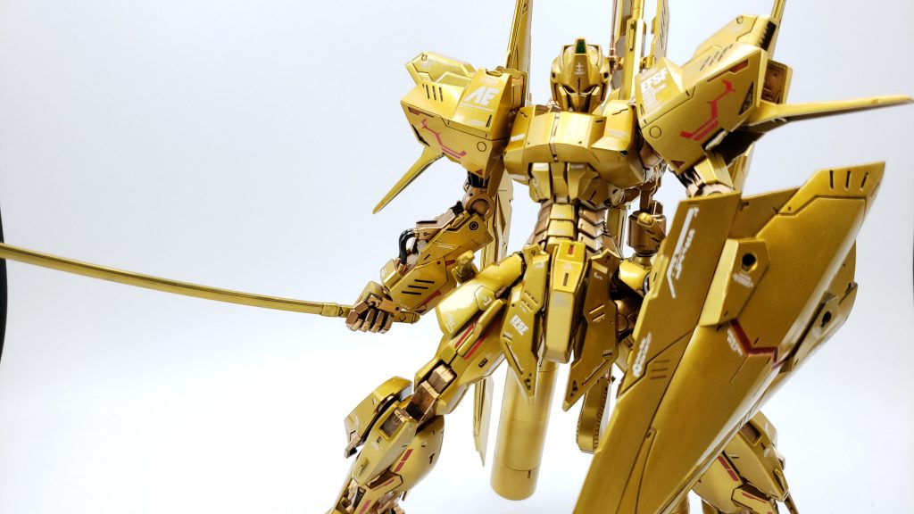 ~黄金の機動騎士~ 『百式・ライズカイン type KOG ”Knight of gold”』–4枚目/制作者：ル・クルーゼ