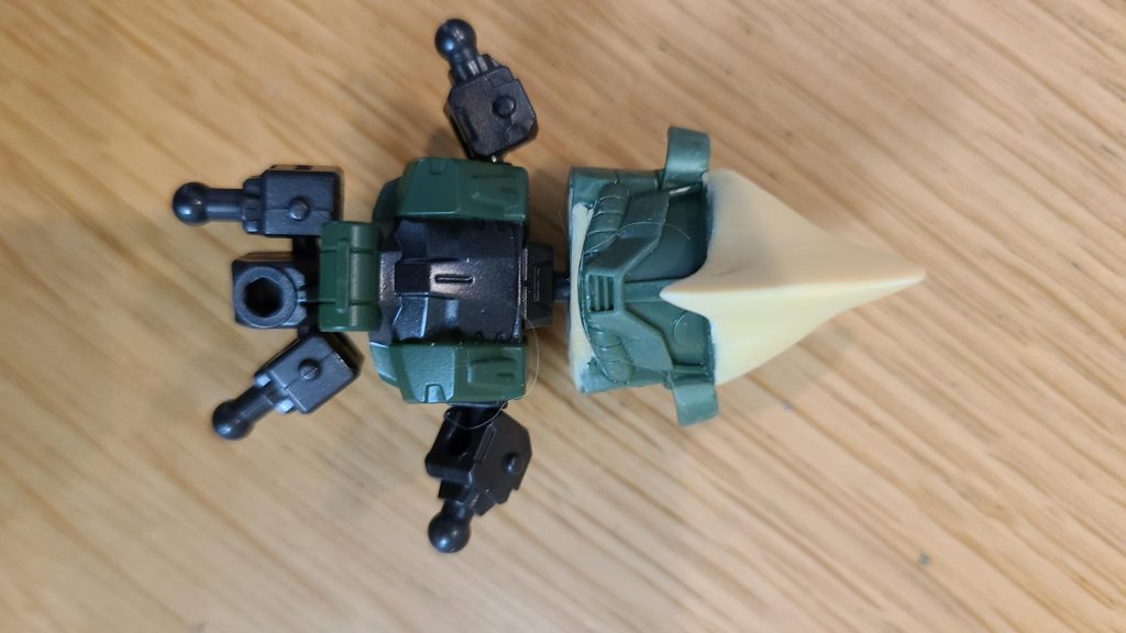 制作過程撮り忘れてました最初だけこんな感じ首が浮きすぎたので後で接続を頭に埋め込みました