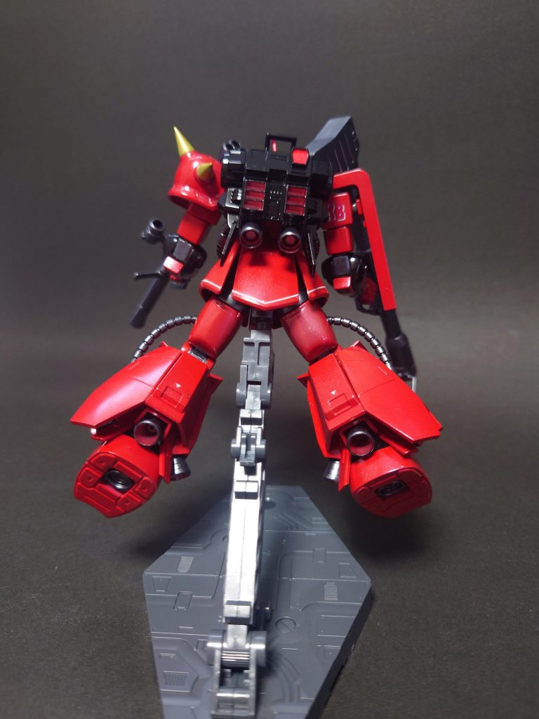 バックパックなどのバーニア部も塗り分けてます🤟