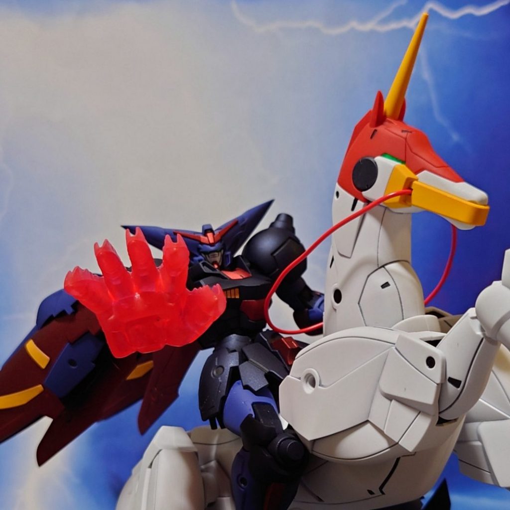 HGCF 風雲再起（RGゴッド用拡張）｜ぶらじるあまれろさんのガンプラ作品｜GUNSTA（ガンスタ）