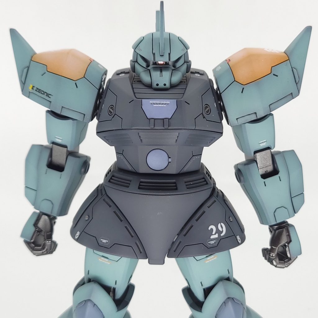 ■感想ホビーショーの様々な作例に触発されて、ディテールアップを主軸にした改修を織り込みました😄作業量はどうしても多くなりますが、それに見合った達成度が得られることが実感できたので作って良かったと思います！■次の作品ジークルーネか宇宙世紀モノで迷い中