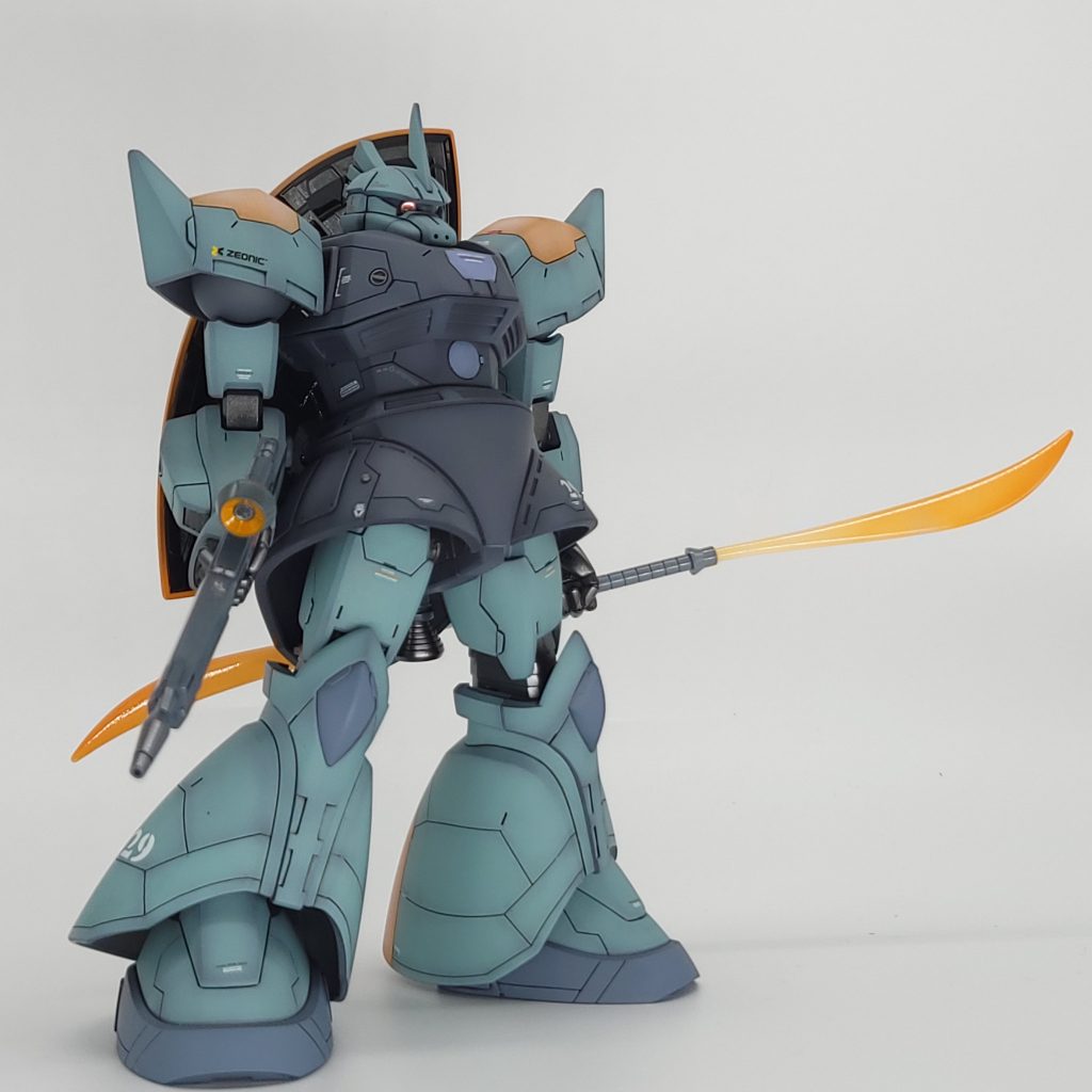 ビームナギナタは赤成分が強すぎて、ヒートナギナタになってしまいました🤣笑