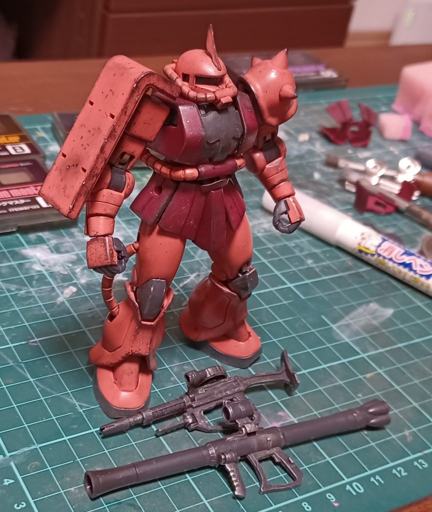 全体をぐるっと見回して違和感のある箇所がないか最終チェックをしたら完成