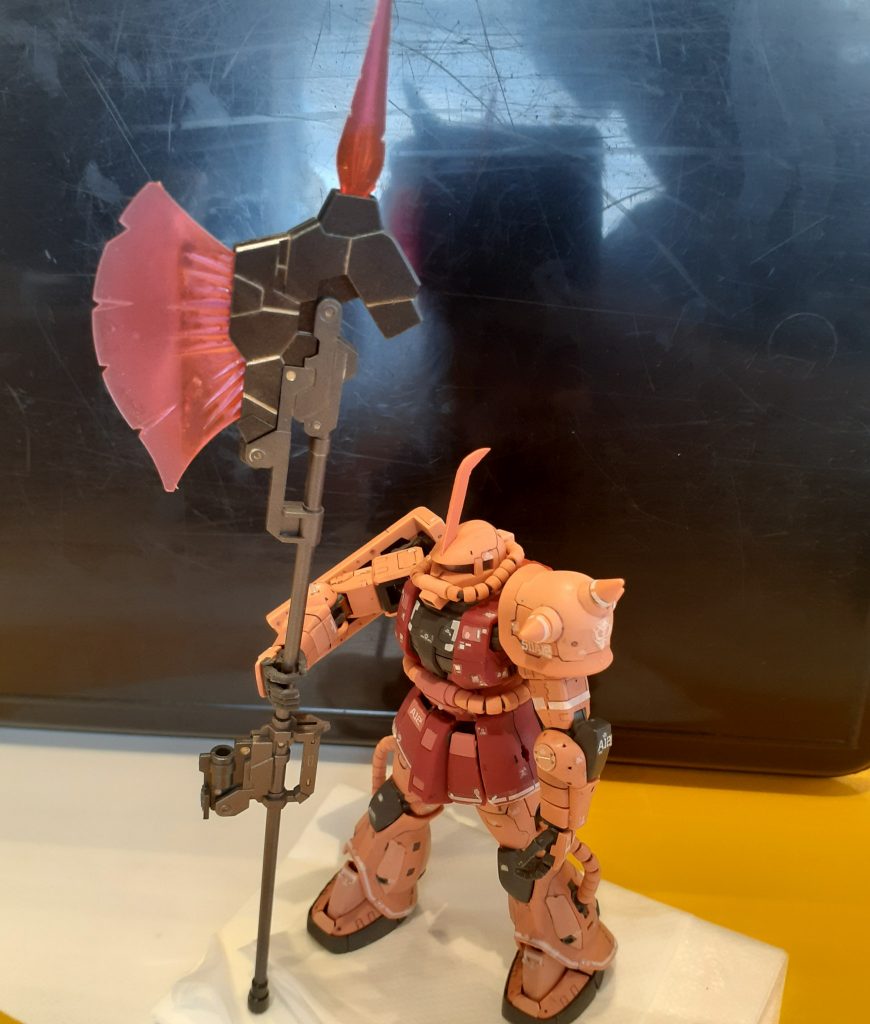 前に制作した…J・ビームハルバードと…