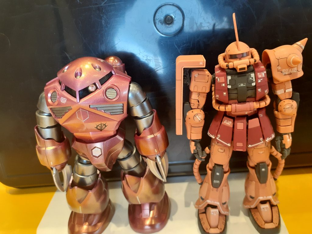 前回制作した、ズゴックと超獣タッグ…御閲覧ありがとうございました。