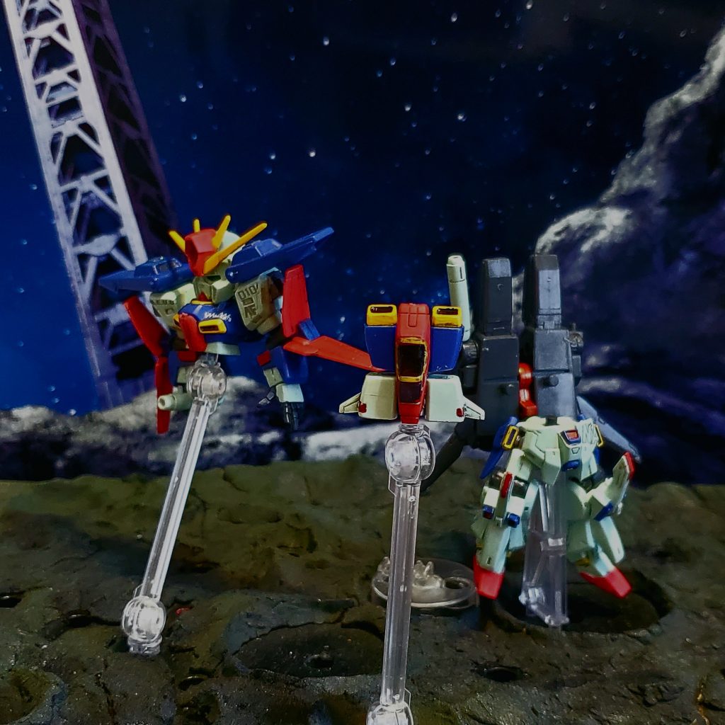 わかるぞ…ZZがみんなの力を…みんなの力がガンダムに!!